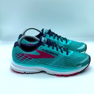 Brooks Launch 3 Womens Running Sneakers Blue Sz 9